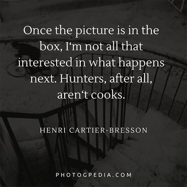 henri cartier bresson quote